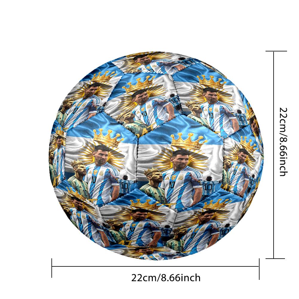 1pc Messis Legacy Soccer Ball Size 5, Machine-stitched, Suitable for Practice Matches/tournament Training for Sports, Lightweight and Durable. C7011