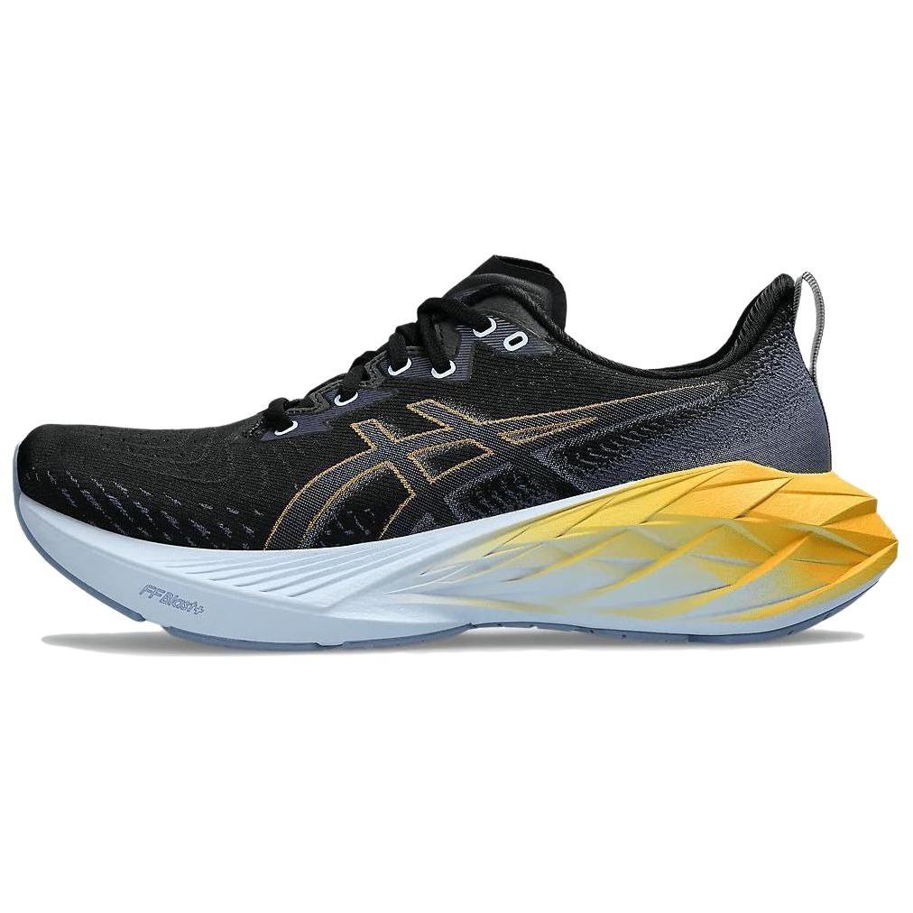 ASICS Novablast 4  Black Thunder Blue  Men s 1011B693-001 EU 40