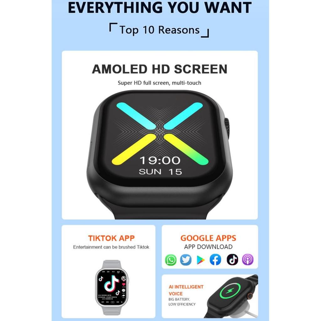 Chytré hodinky Rainbuvvy B18 4G 2GB RAM 16GB ROM AMOLED Super HD Celá obrazovka 2MP kamera Vodotěsnost IP67 Monitorování srdeční frekvence Dlouhá výdrž Běžné hodinky