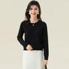 Women's Thick Merino Wool Round Neck Sweater