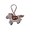 Mascot Plush Horse Keychain Creative Cartoon Steed Doll Zodiac Pony Figurine  Home Decoration