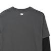 MLB SS26 Graffiti Print Faux Two-Piece Sun Protection Long Sleeve Loose T-Shirt Unisex Tops 3ATSB0561-43GRD