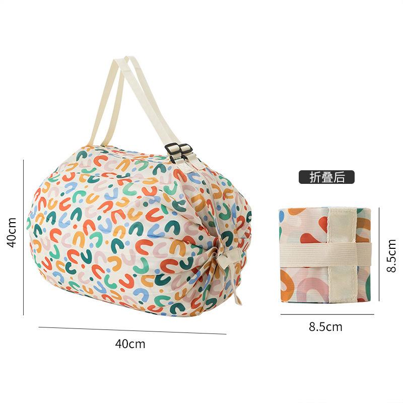 

Simple Clothing Storage Folding Organizing Travel Bags Dust-proof Moisture-proof Portable Large-capacity Hand-held Shopping Bag