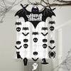 Pendentif Chauves-souris Suspendues d'Halloween Ornement Aménagement de Scène Effrayante Fournitures de Fête pour Intérieur Extérieur,