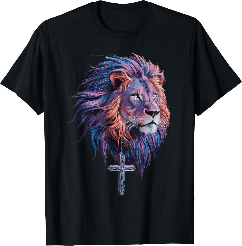 Jesus Lion of Judah Christian Faith Unisex T-Shirt