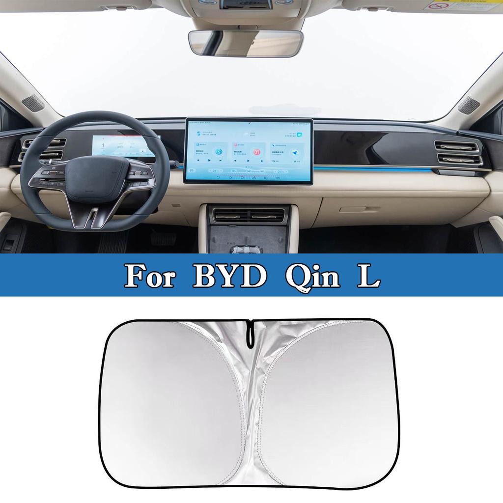 For BYD Song Han Yuan Tang Qin KING Seagull Dolphin Car Windshield Sunshade Cover Front Windo Interior Accessories UV Protection