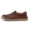 38-46 Herren Leder Freizeitschuhe Handgefertigte Slipper Bequeme Herren Slipper Flache Mokassins Herren Sneaker