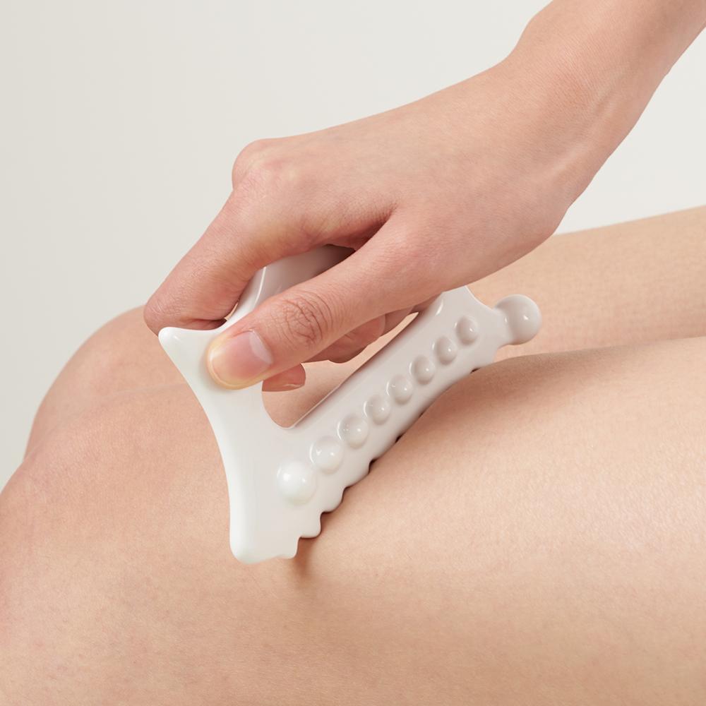Ceramic Gua Sha Massage Tool Face and Body Guasha Lymphatic Muscle Relief Massage Guasha Board