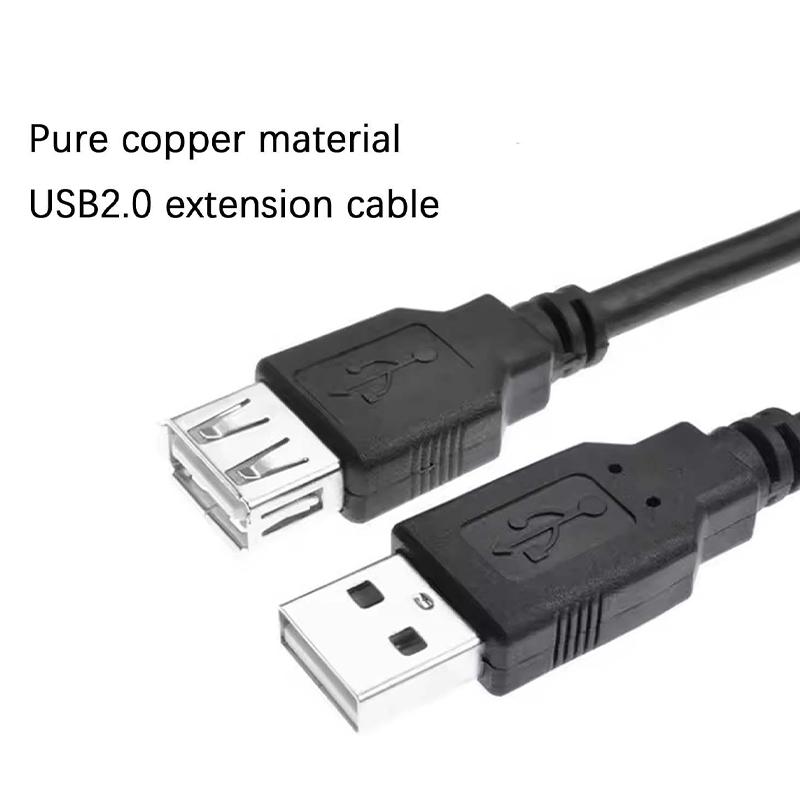 Usb 1-To-2 Male/Female Extension Cable Usb 1-To-2 Data Cable Charging Cable Wireless Fully Offline