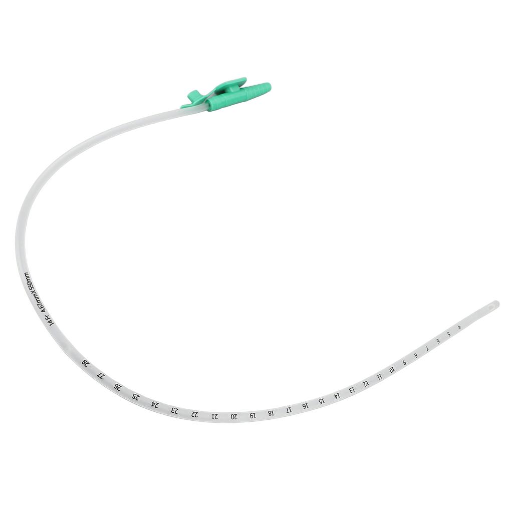 5pcs Sputum Suction Machine Catheter with Gloves Clear Scale Disposable Suction Tubes for Electric