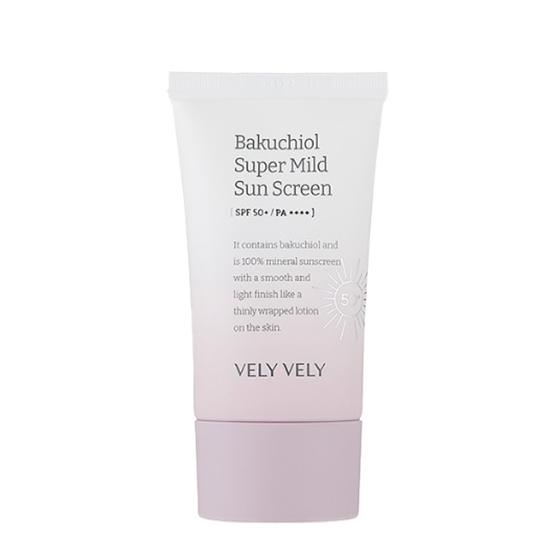 

VELY VELY Бакучиол Супер Мягкий Солнцезащитный Крем SPF 50+ PA++++ 50мл