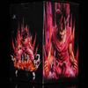 Z King Of The World Fist Goku Figurine Bursting With Energy Red Color Anime Statue Figure Ornament High Quality