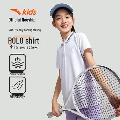 Girls' Ice Silk Polo Sport T-shirt
