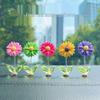 Sonnenblumen Auto Dekoration: Promi Neuer Innenraum Schüttel-Ornament für die Mittelkonsole