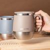 Stainless Steel Double-Wall Vacuum Insulated Coffee Mug with Lid 500ml Thermal Cup for Hot/Cold Drinks 1pc Ideal for Home