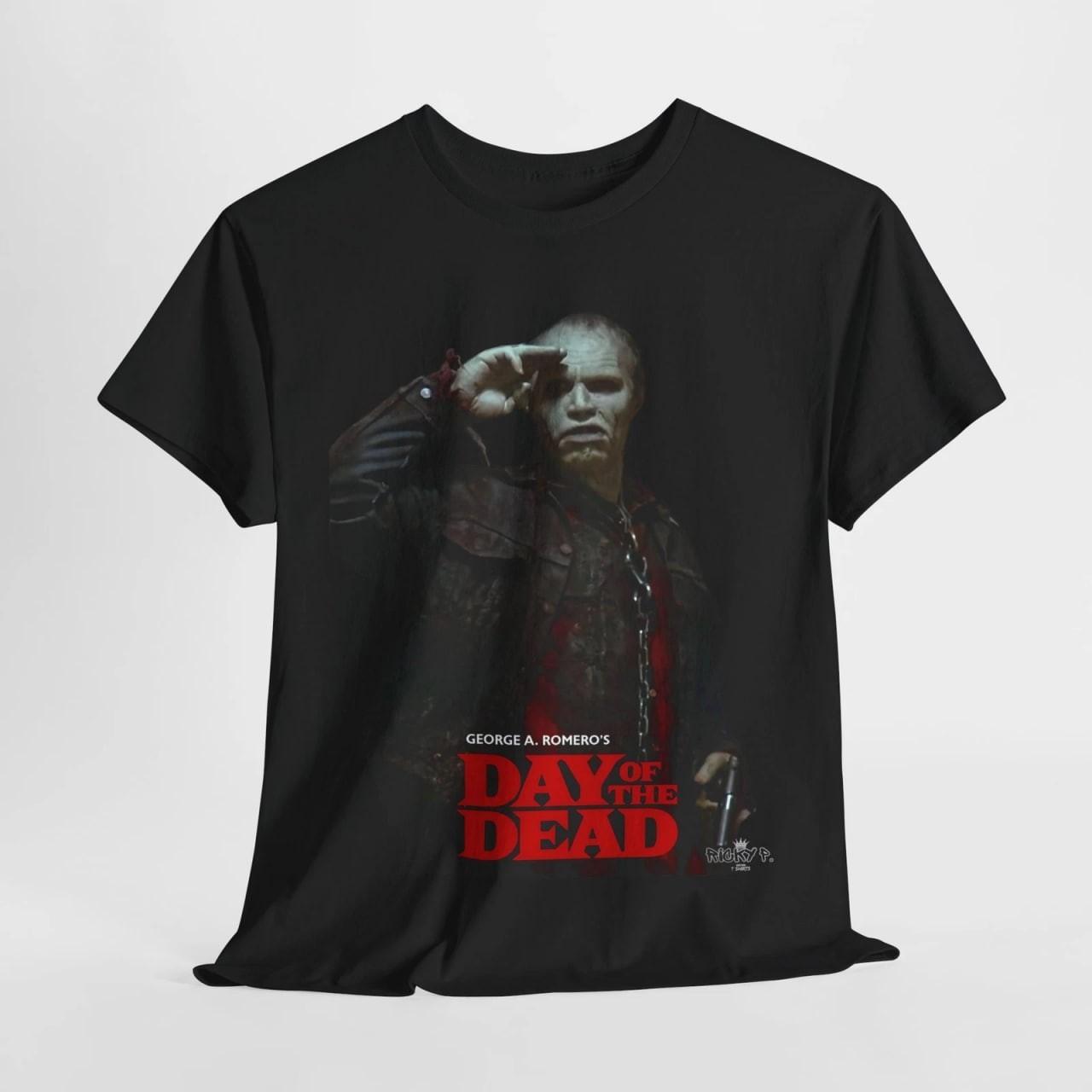 

Day of the De4d 1985 T-Shir Vintage Horror Movie Unisex Cotton S