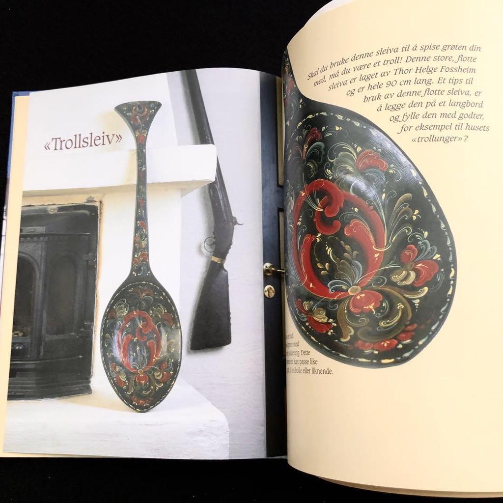 [USED] Nordic Norway Rosemaling Technique Book "Rosemaling" Tole Painting