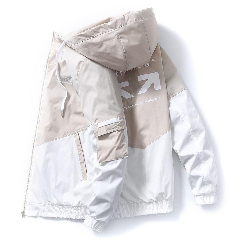 Men's Trendy Korean Style Jacket - Versatile Spring & Autumn Coat for Teens