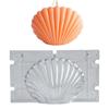 3D-Silikonform in Muschelform, Kerze, DIY-Form, kleine Muschelform für Kuchen, Gebäck, Backen, Dekorationswerkzeuge, handgemachte Seifenform