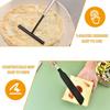 Ensemble Spatule et Étaleur à Crêpes en Acier Inoxydable Étaleurs à Pâte en Forme de T Outil à Crêpes Antiadhésif Distributeur à Crêpes Outil à Crêpes