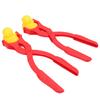 2PCS Snowball Maker with Anti Slip Handle Duck Shape Plastic Snow Ball Clip for Summer Winter