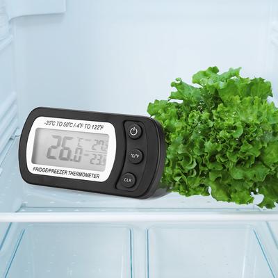 Kitchen Large LCD Refrigerator Fridge   Digital Thermometer with   Stand