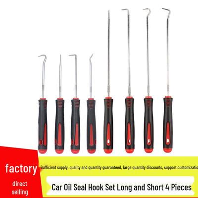 Extra-Langes & Kurzes Simmerring-Haken-Abzieher-Set - 4-teiliges Autowartungswerkzeug