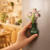 Exquisite Mini Vase Magnets 3D Refrigerator Magnets Cute Magnetic Vase Sticker  Home