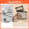 New Plush Heart Mesh Cosmetic Bag Portable Makeup Storage Bag Simple Mesh Cosmetic Bag High Value
