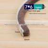 Self-Adhesive Wool Weather Stripping for Doors and Windows