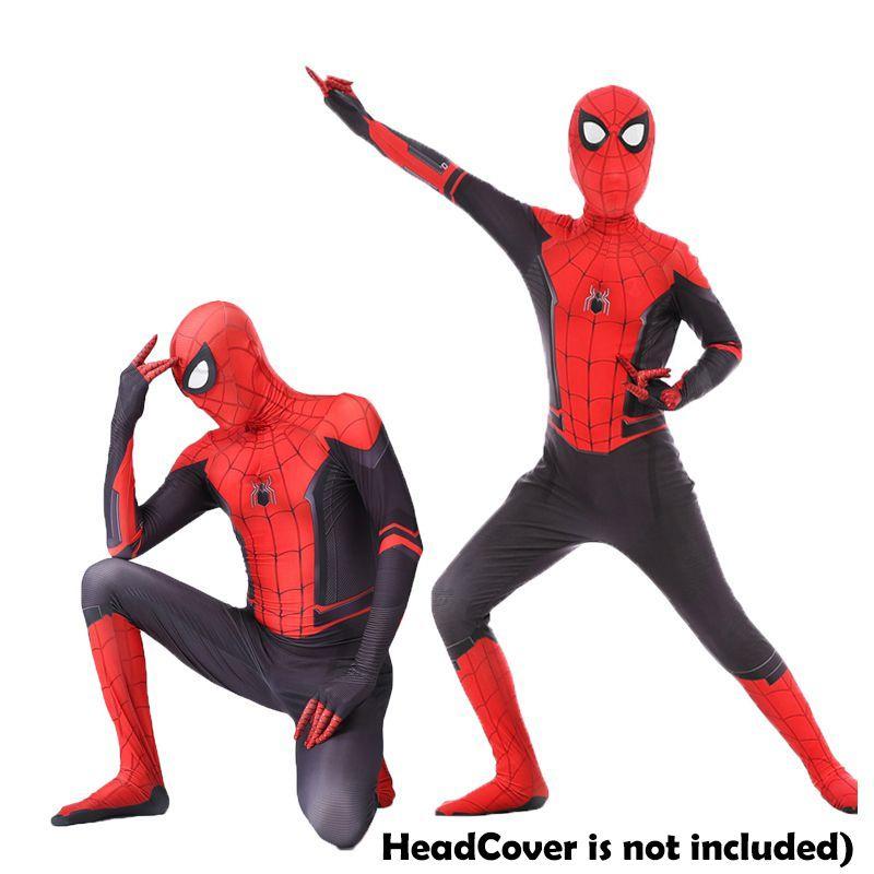 Spiderman Avengers Comics Cosplay Boy And Girl Party Costume Holiday