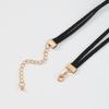 Tooxika Glass Diamond Temperament Double Layer Collarbone Chain Retro Short Personalised Necklace