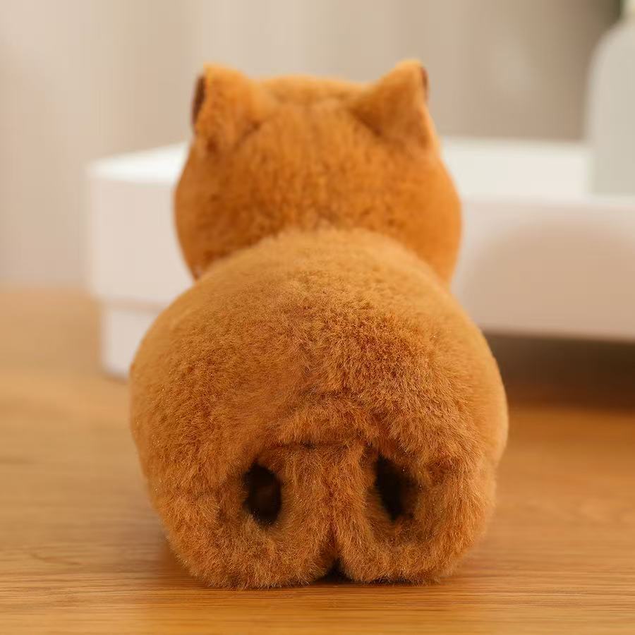 20cm Simulation New Capibala Wristband Stuffed Plush Toy Cartoon Anime Cute Pillow Cushion Children's Birthday Gift Fun Doll