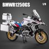 1/9 BWM R1250GS ADV Alloy Die Cast Motorcycle Model Toy Vehicle Collection Sound and Light Off Road Autocycle Toys Car