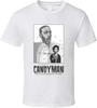 Candyman Cult Horror Movie Black T Shirt L White