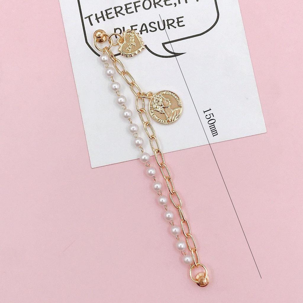 Yi Lian DIY Pearl Bracelet Phone Case Accessories - Imitation Pearl Lanyard Components