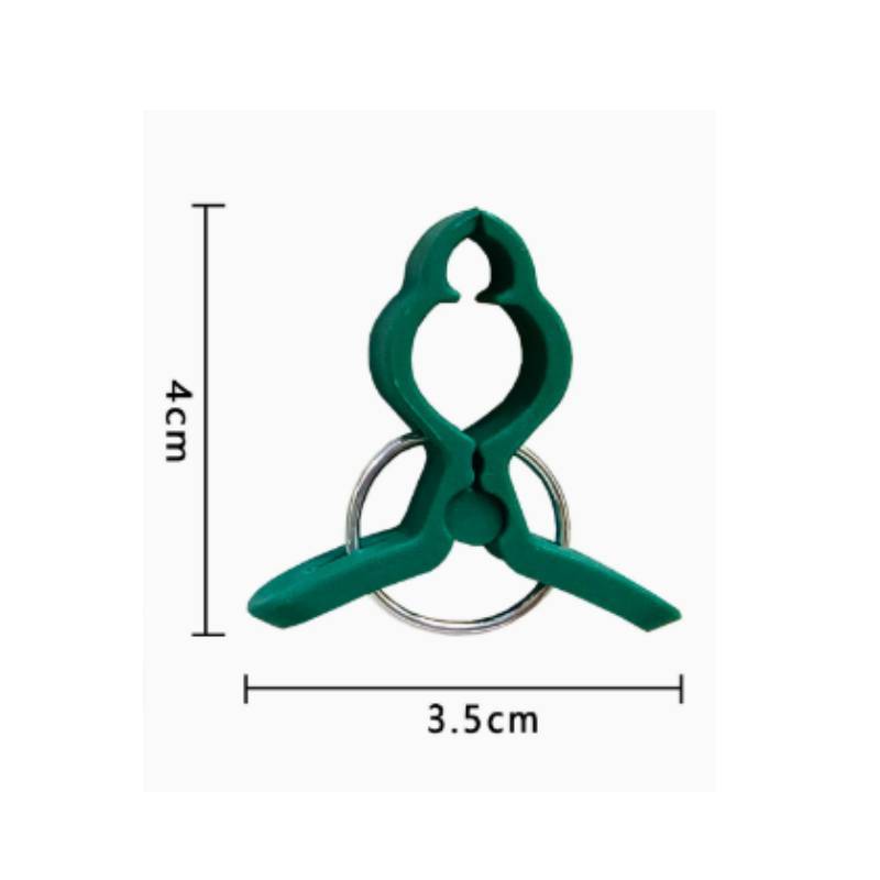 Gardening Fixing Clips Set With Ties For Home Plant Support And Climbing Vegetables