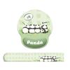 Panda Wrist Support Mouse Pad with Memory Foam - Women's Office Wrist Protection