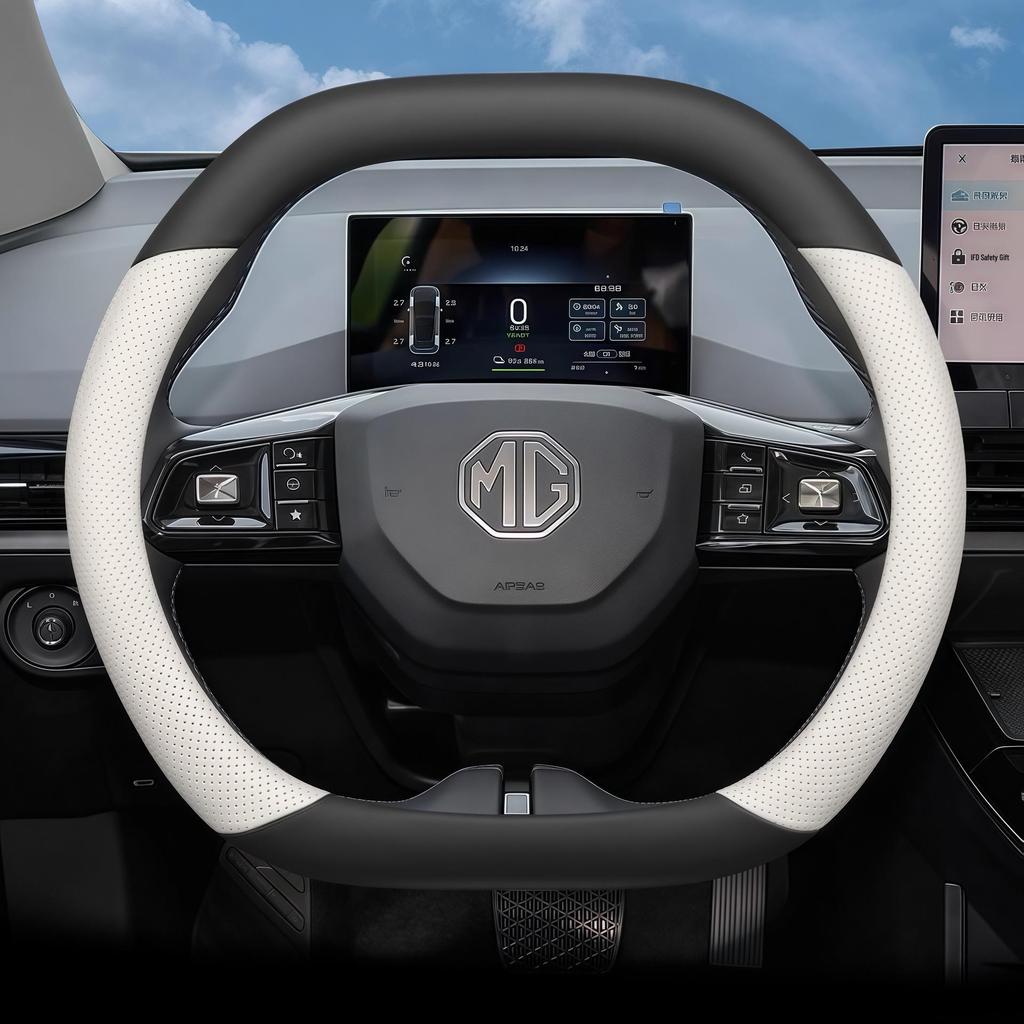 Ganzjahres-Lenkradbezug für SAIC MG4 - Unverzichtbar für Innenraum-Upgrades.