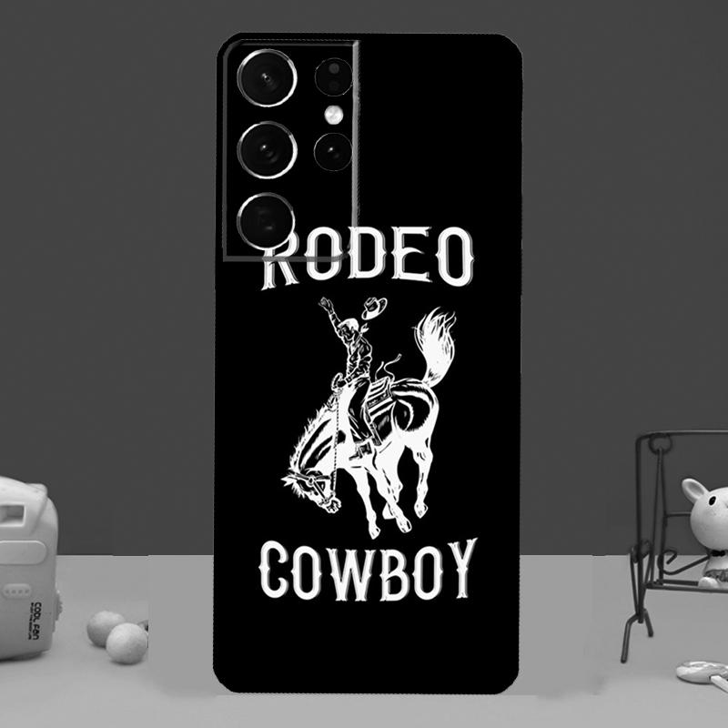 Extreme Sport Rodeo Cowboy Lasso Case For Samsung Galaxy S22 S21 Note 20 Ultra Note 10 S8 S9 S10 Plus S20 FE Phone Cover