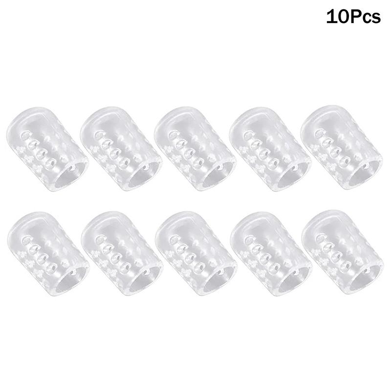 2-100Pcs Silicone Anti-Friction Toe Protectors Gel Breathable Toe Caps Foot Care Elasticity Fingertip Blister Prevention