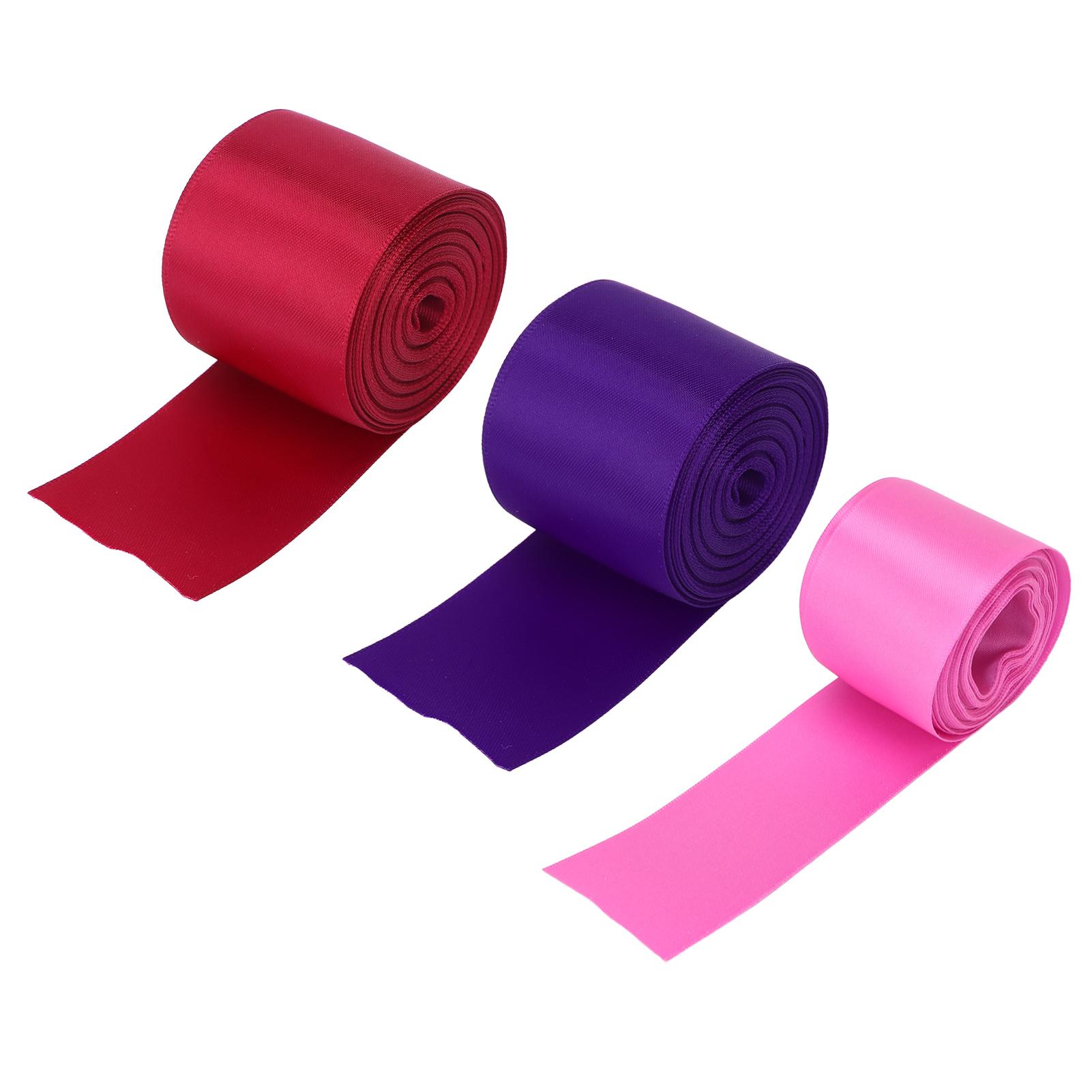 

Цветная атласная лента «сделай сам», двусторонняя атласная тканевая лента для поделок, подарочная упаковка, декор для свадебной вечеринки