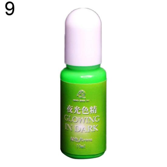 Yousheng 20 Colors Luminous Pigment Dye UV Resin Epoxy DIY Making Crafts Jewelry Supply