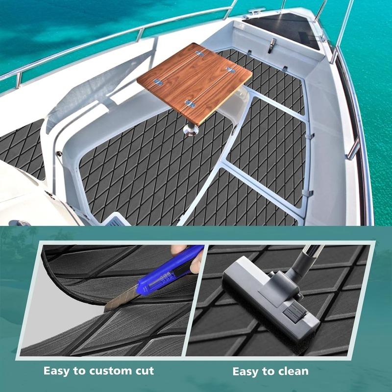 1900*350*5mm Diamond Pattern EVA Foam Material Carpet Mat Anti-slip for Yacht Kayak Marine Accessories Boat Decking Flooring Mat