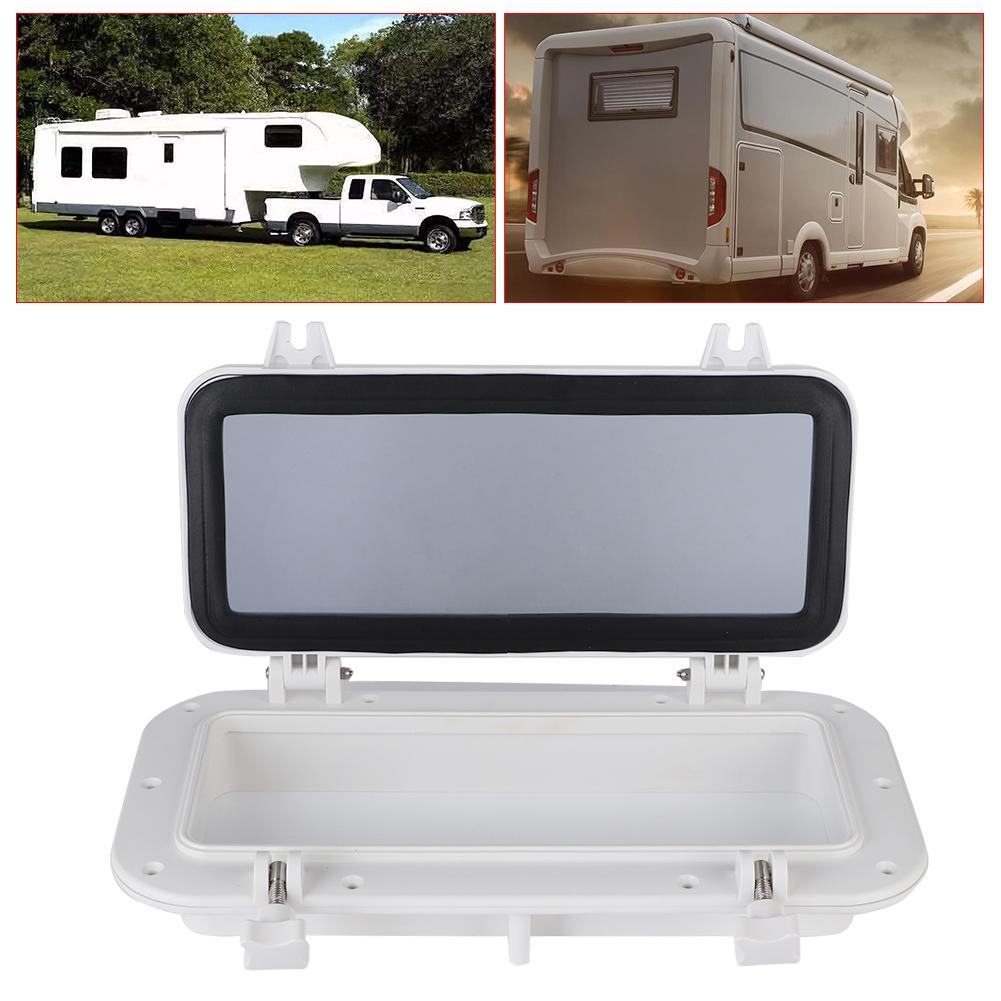 400x200 Rectangular Porthole Anti Ultraviolet Portlight Window Port Hole Glass for Marine Boat Yacht