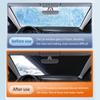 Universal Snow Cover For Car Waterproof Sun-Proof Snow Cover Dustproof Frost Guard With Reflective Strip Windshield Snow Cover