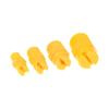 Plastic Vee Jet Flat Fan Spray Nozzle 1/8" 1/4" 3/8" 1/2" Industrial Cleaning