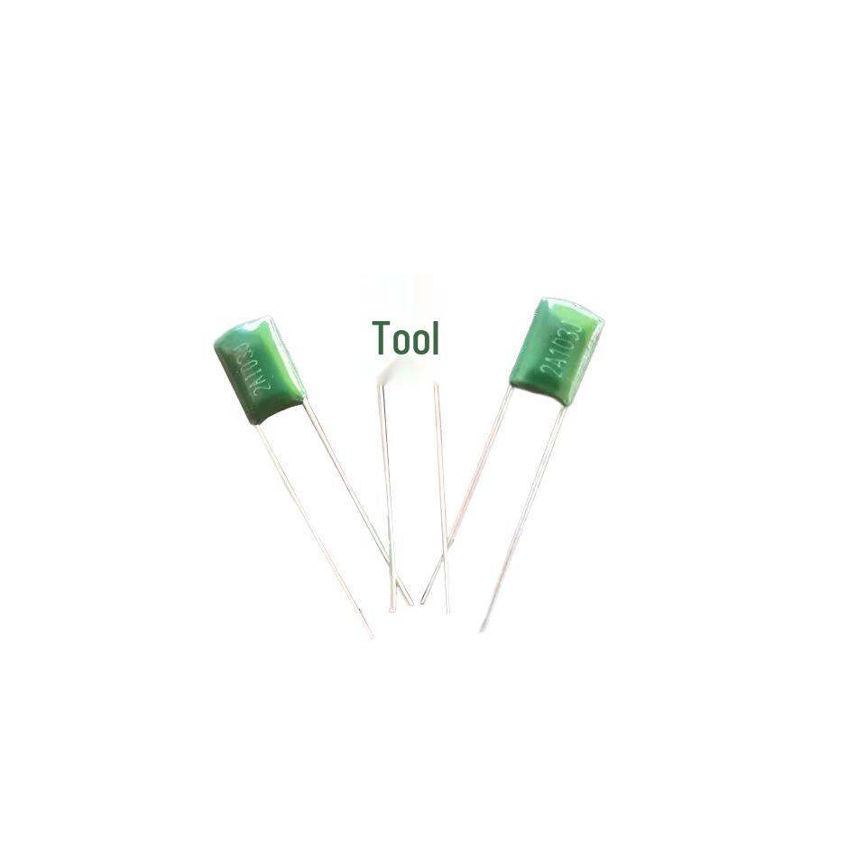 Polyester Film Capacitor CL11 0.01uF 100V 2A103J with Cuttable Leads