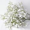 1PC-Artificial Starry Sky Bridal Wedding Ornamental Flower Hand Bouquet Pu Soft Rubber Hand Feeling Three-Fork Starry Sky