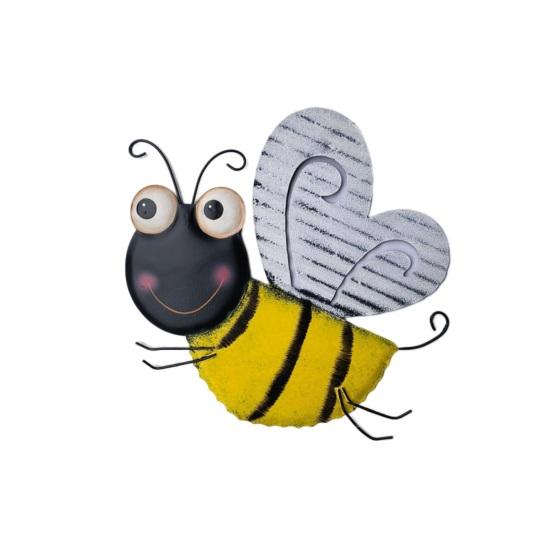 Hanging Pendant Rust-Proof Easy To Anti-deform Waterproof Non-fading Anti-fall Hang Dragonfly Bee Wall Hanging Outdoor Decor